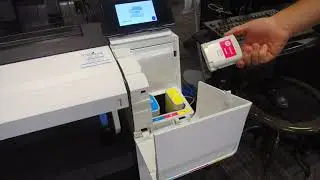Changing/Loading Ink Cartridges - HP DesignJet T1600 (How to)