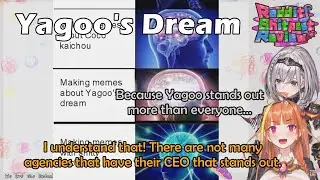 Every day Yagoo's Talent Stray Further From Yagoo's Dream【Hololive English Sub】