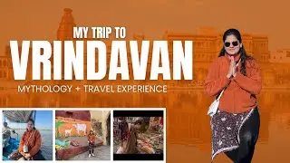 VLOG 3 - Exploring the Spiritual Heart of Vrindavan - PART 1 | Bringing these darshan moments to you