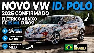 Volkswagen ID. Polo 2026: motores, baterias e vers&atilde;o GTI confirmada