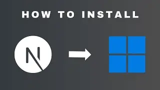 How to install Next.js on Windows 11 for Beginners