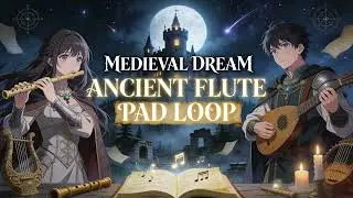 The Lanterns of Old Town 🏮 Medieval City Night Ambient Music for Fantasy & RPG Scenes