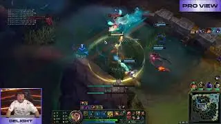 HLE Delight Rell Pro View | DNF vs HLE | 2025 LCK Round 1-2 W2D1