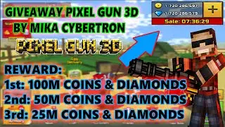 Chrismast Event Giveaway Pixel Gun 3D By Mika Cybertron!!! Endup at 25 Desember 2019!!!!