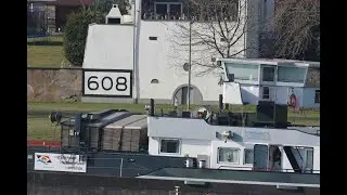 Rheinkilometer 608 - 08.03.2025 Teil 2