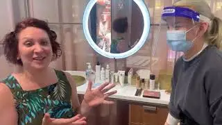 Zoe Hanson from The So So Show experiences The Beauty Society at John Leiws in Southampton