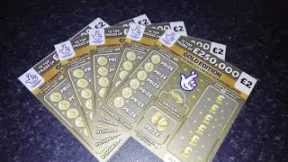 &pound;2 Gold Edition Scratch Cards. Lucky or Not?🍀🍀🍀