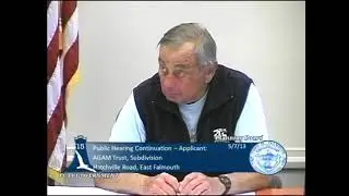 Falmouth Planning Board May 7,  2013