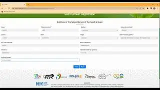 Public page Seed Grower Registration for Rajasthan