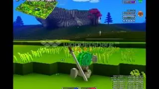 cubeworld bossfight and funny moments