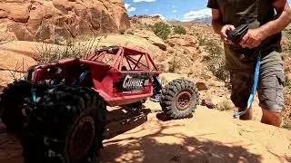 RC Trail Run, Off Camber Chaos, part 2, Moab Utah, Axial Capra, Axial SCX10, Traxxas Defender
