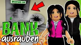Ich RAUBE die BROOKHAVEN BANK aus 💸✅ Brookhaven Story 🏡 Roblox Roleplay RP DEUTSCH