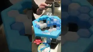 Penguin trap game #mini #games #toys