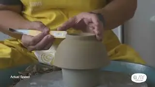 Therapeutic Pottery Trimming - Pottery making - Pottery Malaysia