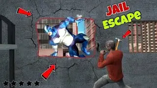 Jail escape in rope hero . जय एस्केप इन रोप हीरो