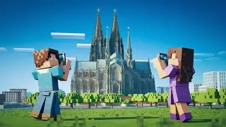 Minecraft Kölner Dom ( Offizielles Musikvideo)
