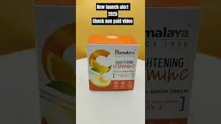himalaya brightening vitamin c cream | #himalaya #skincareroutine #vitaminc #summer2025