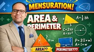 Mensuration Class 10 | Area & Perimeter Easy Tricks & Examples | Board Exam Special