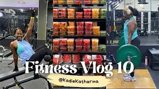 FITNESS VLOG # 10 | F45 CLASS | MEALS | LEG WORKOUTS | LIFE BE LIFING | 10K STEPS | KADIEKATHARINA