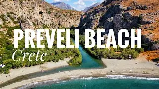Preveli Beach - Crete | Cinematic Short Video | DJI Mini 2 | GoPro Hero Black 10