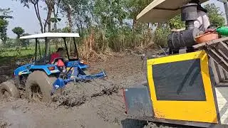 MAxxi Rotafator WD 3100 menolong New Holland TT 45