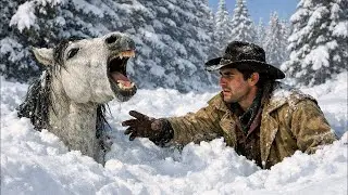 Poor Cowboy Found a Pregnant Horse Buried In The Snow &mdash; What He Discovered Next Stunned The Town