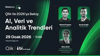 Webinar I Qlik ile 2026'ya Bakış :  AI, Veri ve Analitik Trendleri