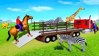 Animal Transport Games | Wild Animal Games | Zoo Animal Game | Farm Animal Rescue Games | Game Play