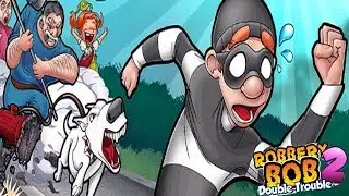 We're Sneaking the Thieves Boss - Robbery Bob 2: Double Trouble Gameplay Part 1