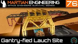 This Small Grid Gantry Crane is Awesome! | Martian Engineering E76 | SE Survival