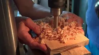 Build a bird feeder for free using pallet wood and scraps