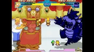 Tall Paul Mugen #27 Homer vs Giga Bowser