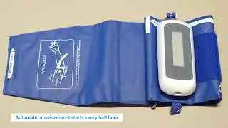 Wearable 24 Hour Portable and Clinically Accurate Ambulatory Blood Pressure Monitor WBP 02A CE 510K