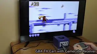 Wireless Gameboy / Gameboy Advance Controller with USB, Gamecube, SNES Receiver Demo
