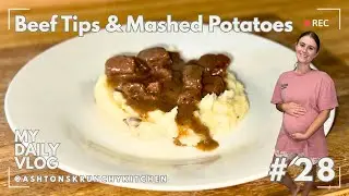 Day 28: Instant Pot Beef Tips & Gravy - Easy & Delicious!