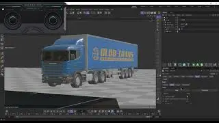 Cinema 4d Truck Contol | 'GyroKing' (NSY)