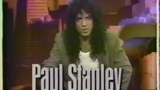 Paul Stanley (KISS) hosts MTV 1990