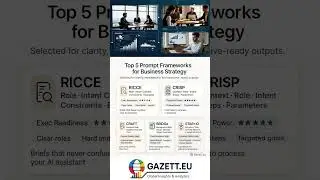 Top 5 Prompt Frameworks for Business Strategy | Master AI-Driven Planning in 2026+ #businesstips