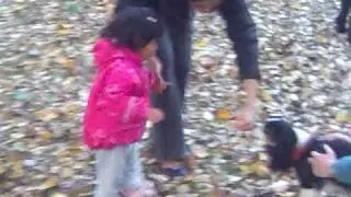 Leloca brincando no parque