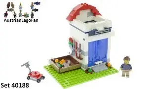 Lego Pencil Pot 40188 Promotional Set 2018 - Lego Speed Build Review