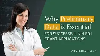 How to Use Preliminary Data in Your NIH R01 Grant Applications