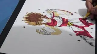 Speed Drawing - Saint Seiya l CDZ