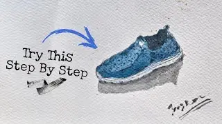 How to Draw a shoe | Drawing tutorial | Sketch Tutorial | shoe Drawing | Shoes | Realistic Sketch