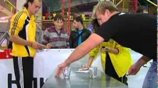 Максим Аверин на съемках шоу 