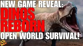 DINOS REBORN GAME ANNOUNCEMENT! SCI-FI OPEN WORLD SURVIVAL! REVEAL TRAILER! PRAY TO PREDATOR!
