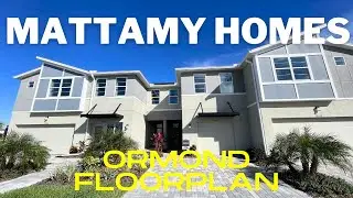 Chapel Crossings by Mattamy Homes | Ormond Floorplan | Wesley Chapel, Florida