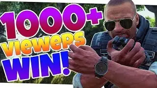 CLUTCHING WITH 1000+ VIEWERS! - COD: Black Ops 4 Blackout Victory!