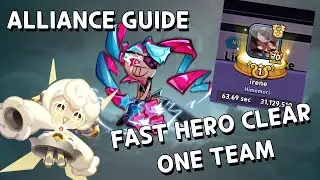 EASY HERO MODE CLEAR ALLIANCE 2-29 | COOKIE RUN KINGDOM