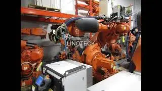 Programa&ccedil;&atilde;o Rob&ocirc; industrial de 6 eixos ABB IRB 7600 IRC5 M2004 1949