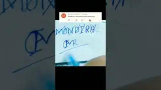 mondira name logo 🔥#mandira#name#logo#drawing #art #shortsfeed #shortsvideo#viral #logo #trending